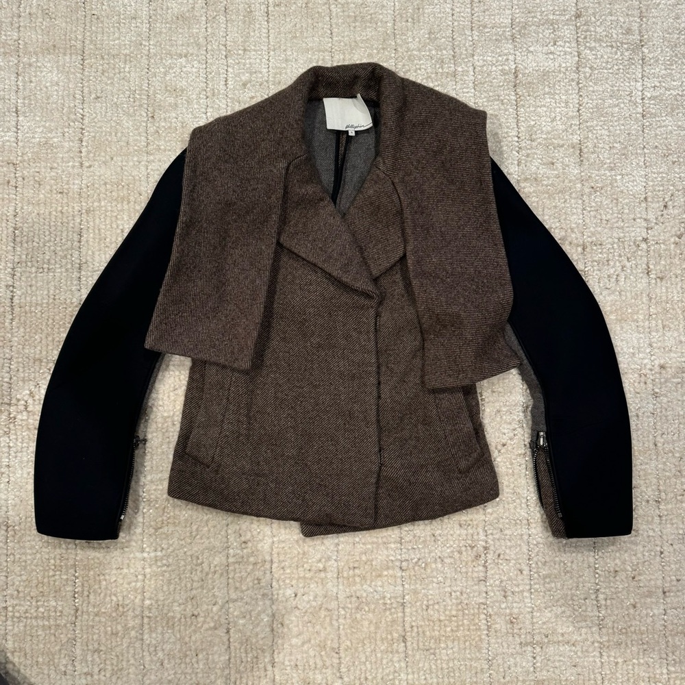 Phillip Lim Wool Peacoat - Small